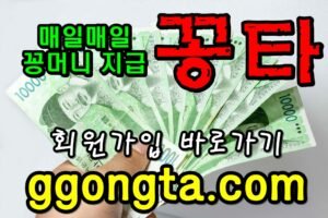 꽁타 꽁머니 먹튀검증 보증업체 꽁머니 환전