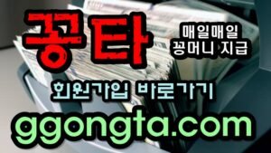 꽁타 꽁머니 먹튀검증 보증업체 꽁머니 환전